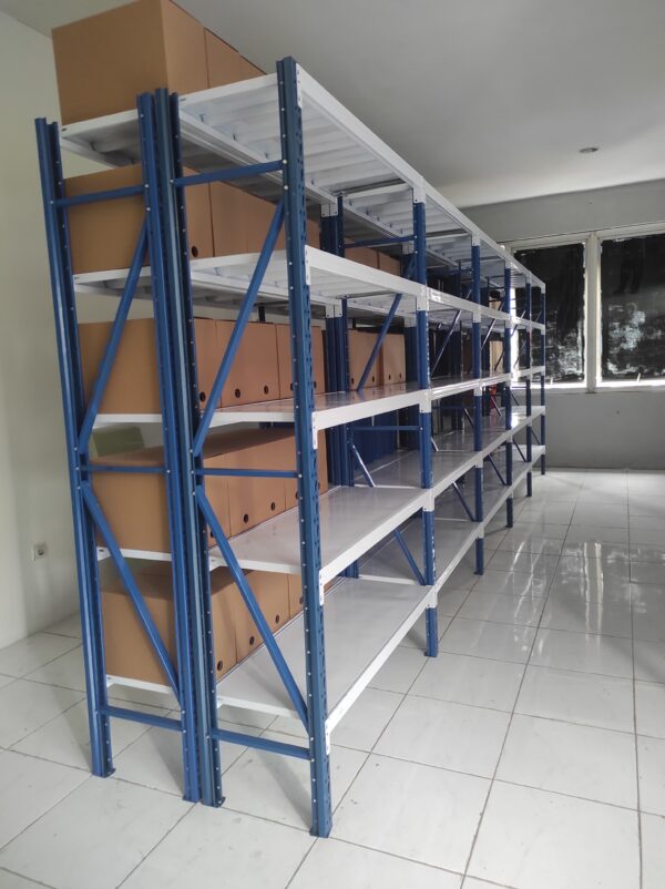 RAK BESI SUSUN GUDANG ARSIP DOKUMEN KANTOR TIPE JF-70 | RAJARAKBESI.ID